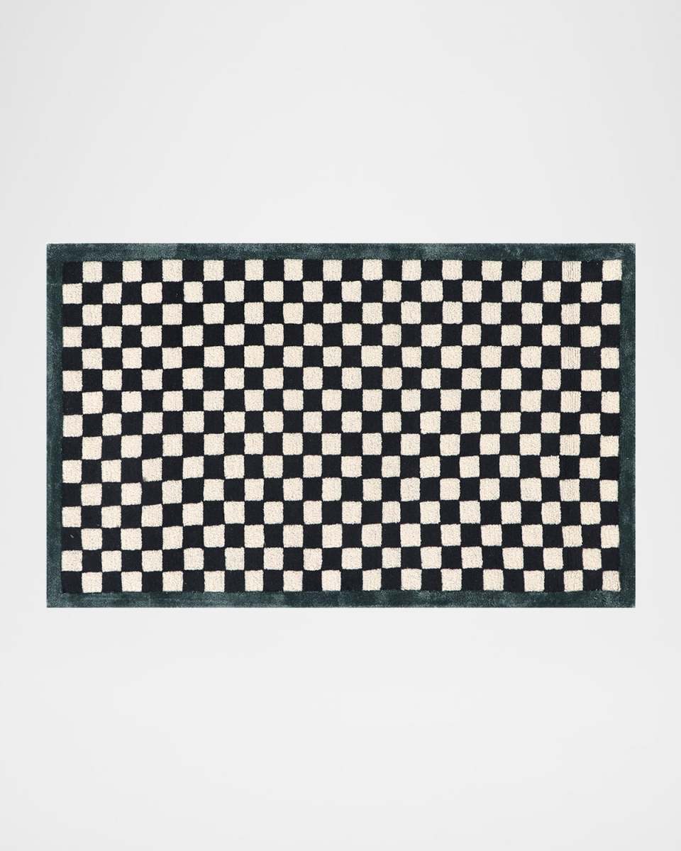 Check It Out Emerald Rug, 2' x 4'